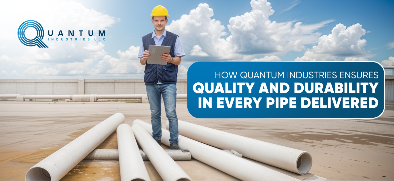 How Quantum Industries Ensures Quality and Durability in Every Pipe Delivered