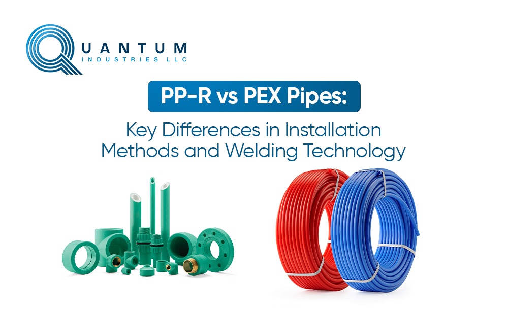 PP-R vs PEX Pipes: Key Differences in Installation Methods and Welding Technology