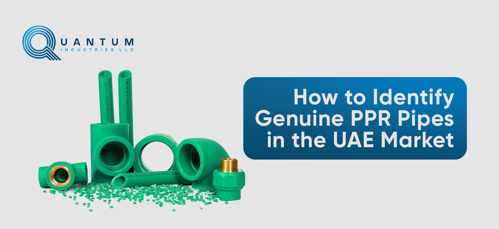 How to Identify Genuine PPR Pipes in the UAE Market