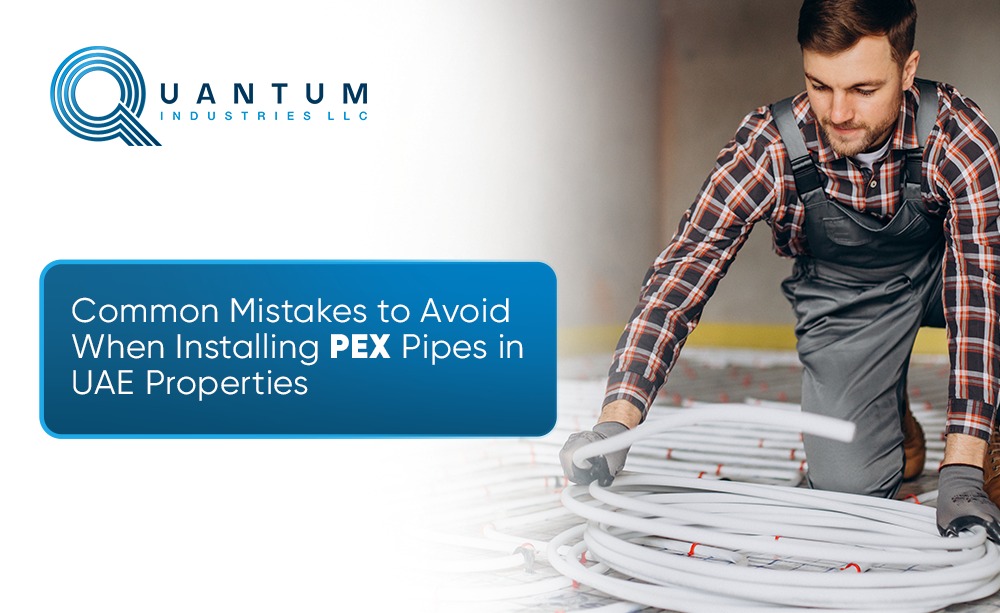 Common Mistakes to Avoid When Installing PEX Pipes in UAE Properties