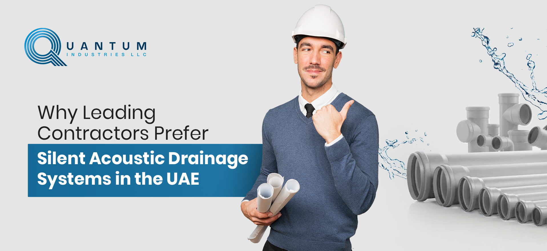 Why Leading Contractors Prefer Silent Acoustic Drainage Systems in the UAE